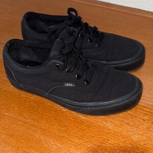 Vans Women's Black Canvas Sneakers